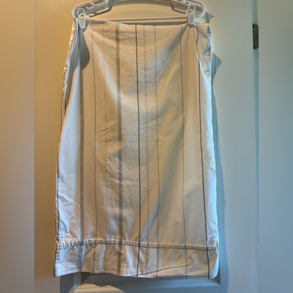 Hearth & Hand with Magnolia Striped White and Gray Bedding Set King Size - Picture 9 of 13